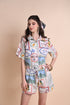 Jenny Print Series 2: Pamana Postmarks - Tyrin Shorts