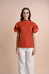 CHICKS x GS: Oringao Puff-Sleeved Top