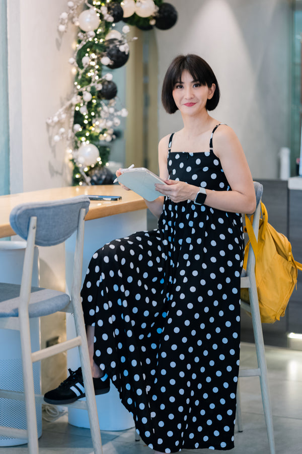 Rica Peralejo Col 8 x GS: Luna Spaghetti Dress