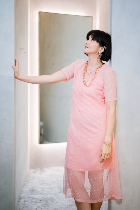 Alhambra x GS by Rica Peralejo: Hannah See Through Dress (with inner)