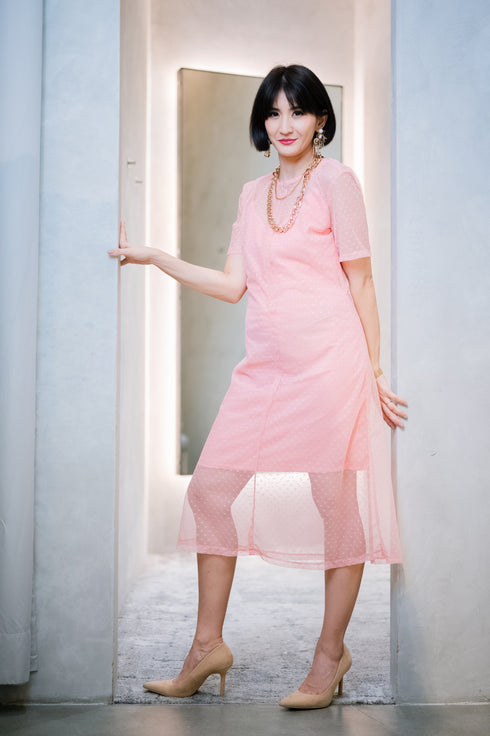 Alhambra x GS by Rica Peralejo: Hannah See Through Dress (with inner)