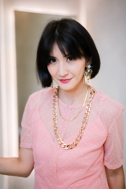 Rica Peralejo x GS: Hannah See Through Dress (with inner) with BF access