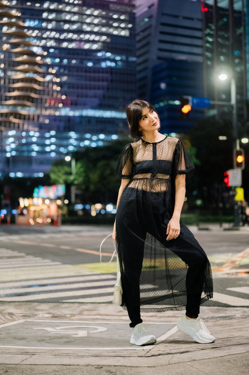 Rica Peralejo x GS: Amelia Parisian Dots See Through Dress (inner not included) - with BF access