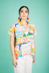 GS Limited Ed Discover Negros Artist Series: Coastal Serenity Oversized Top