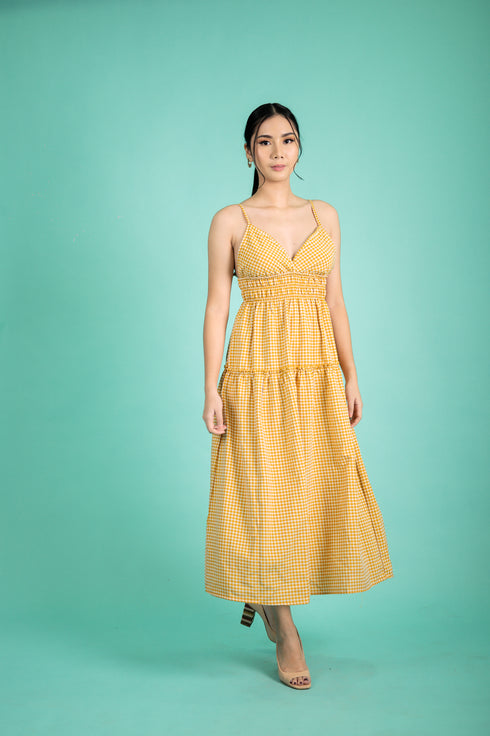 Gingham Collection: Claire Maxi Dress