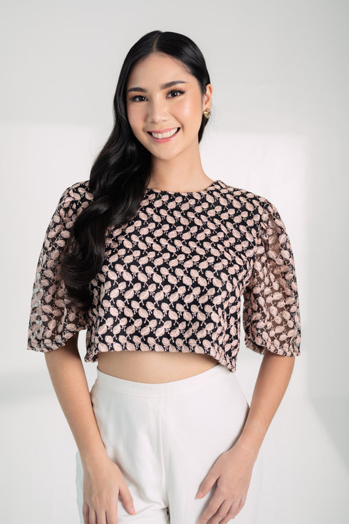 SPECIAL COLLECTION: Melchora Top in Rose Gold