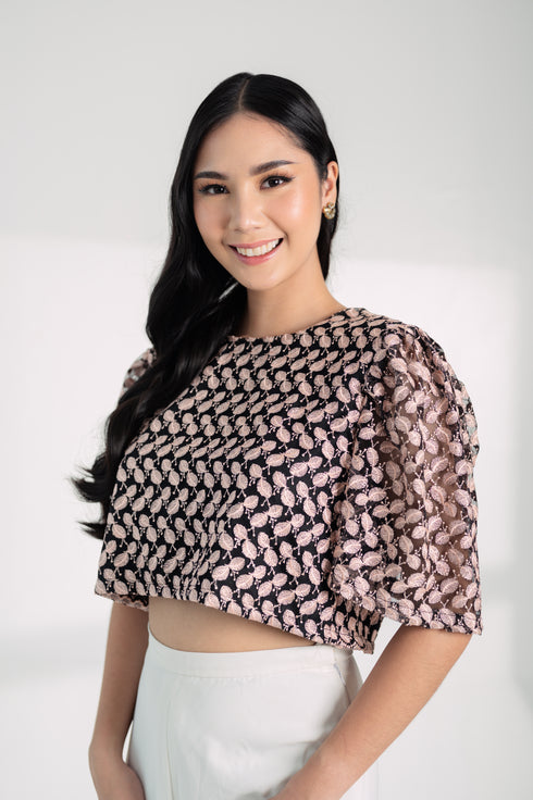 SPECIAL COLLECTION: Melchora Top in Rose Gold