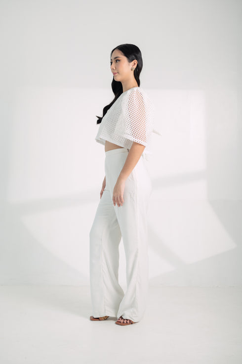 SPECIAL COLLECTION: Melchora Top in Lux White