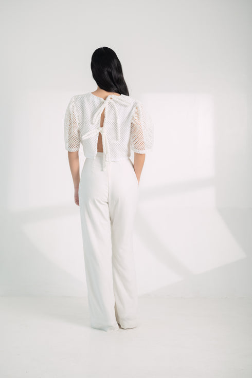 SPECIAL COLLECTION: Melchora Top in Lux White