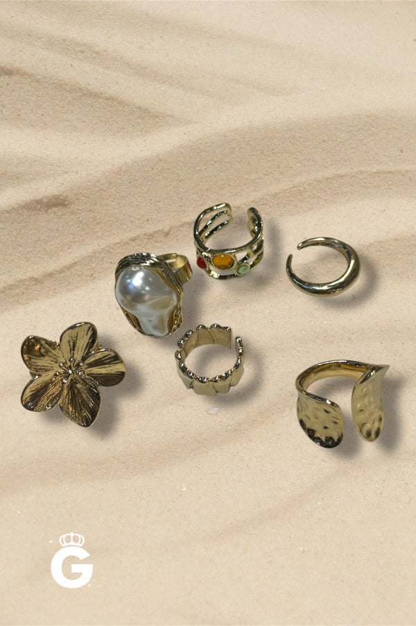 Summer '25: Bitaog Set of 6 Rings