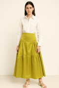 EMGEE by Get Spotted Holiday Col 2 2025: Yashna Skirt in Lime