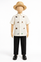 EMGEE by Get Spotted: Modern Filipiniana Trinidad Barong for Little Boys