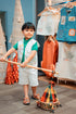 MNL EMGEE by Get Spotted: Denim Vest for Kids with Paguhit Embroidery