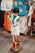 MNL EMGEE by Get Spotted: Denim Vest for Kids with Paguhit Embroidery