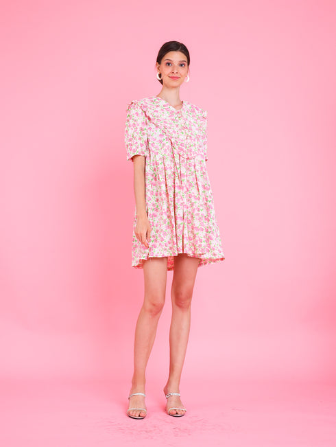 GET SPOTTED SHOP STOCKS Barbiecore: Lenchen Mini Dress