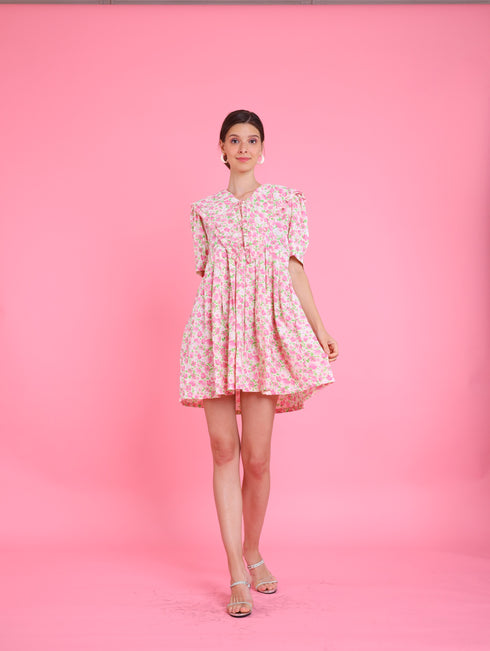 GET SPOTTED SHOP STOCKS Barbiecore: Lenchen Mini Dress