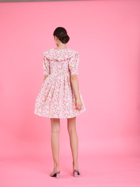 GET SPOTTED SHOP STOCKS Barbiecore: Lenchen Mini Dress