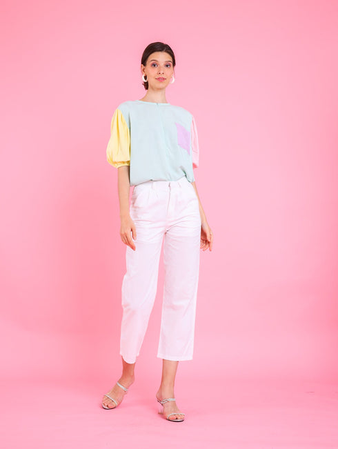 GET SPOTTED SHOP STOCKS Barbiecore: Eulalia Top