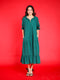 GS Holiday 2023: Audrey Dress in Christmas Green