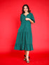 GS Holiday 2023: Audrey Dress in Christmas Green