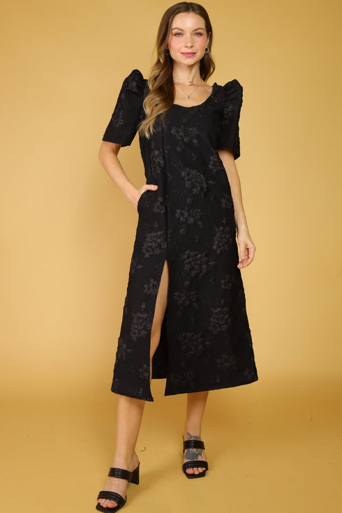 Maud London x Get Spotted: Ressa in Black Jacquard