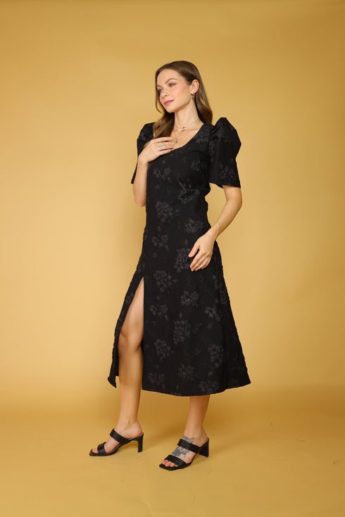 Maud London x Get Spotted: Ressa in Black Jacquard