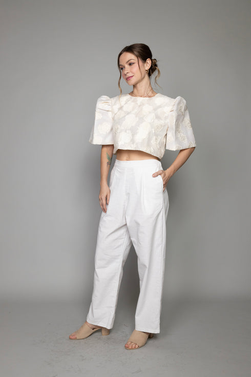 Maud London x Get Spotted: Gabriela in Limited Edition Embossed Fabric