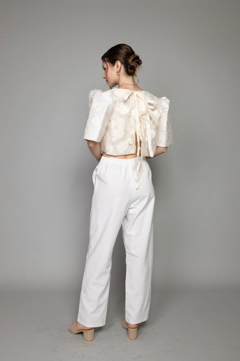 Maud London x Get Spotted: Gabriela in Limited Edition Embossed Fabric