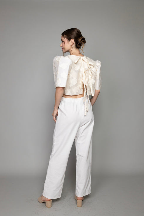 Maud London x Get Spotted: Gabriela in Limited Edition Embossed Fabric