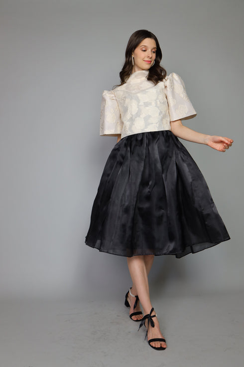 Maud London x Get Spotted: Gregoria in Limited Edition Embossed Fabric