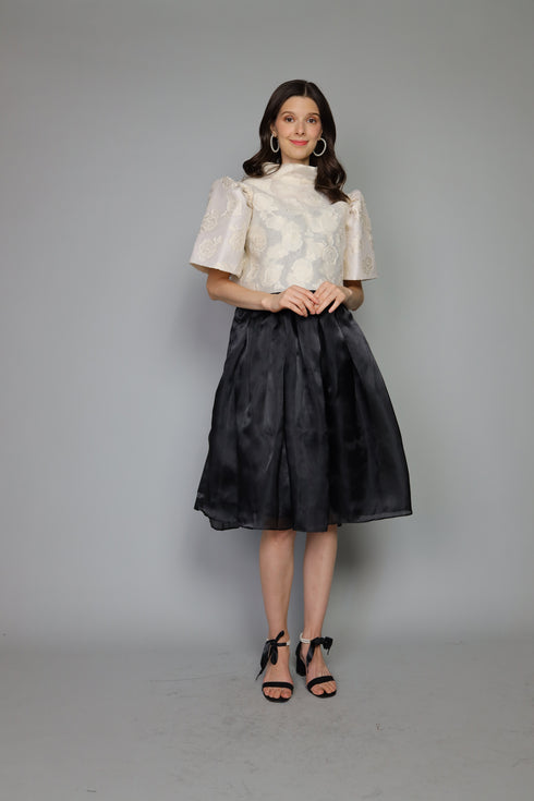 Maud London x Get Spotted: Gregoria in Limited Edition Embossed Fabric