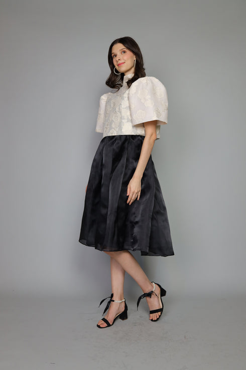 Maud London x Get Spotted: Gregoria in Limited Edition Embossed Fabric