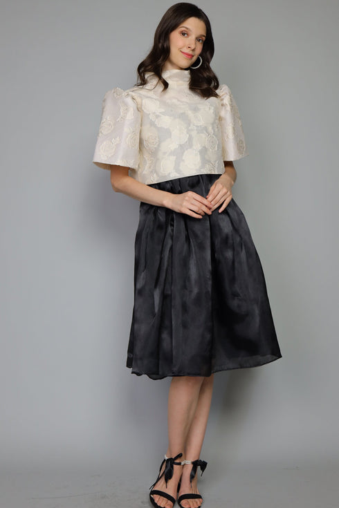 Maud London x Get Spotted: Gregoria in Limited Edition Embossed Fabric