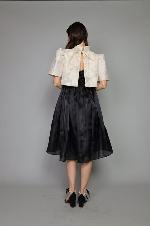 Maud London x Get Spotted: Gregoria in Limited Edition Embossed Fabric