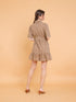 GET SPOTTED SHOP STOCKS Brown Collection: Carley Mini Dress
