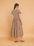 GET SPOTTED SHOP STOCKS Brown Collection: Berta Maxi Dress