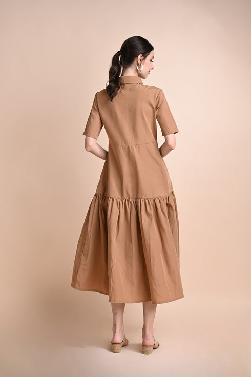 Khaki Collection: Quill Shirt Dress