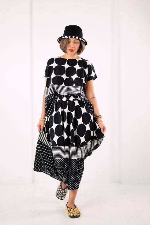 GS Androgynous: Mika Top and Skirt Set