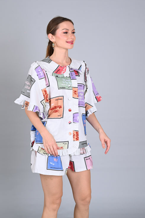 MNL GS Limited Ed Tatak Pinoy Artist Series: Hidalgo Shorts