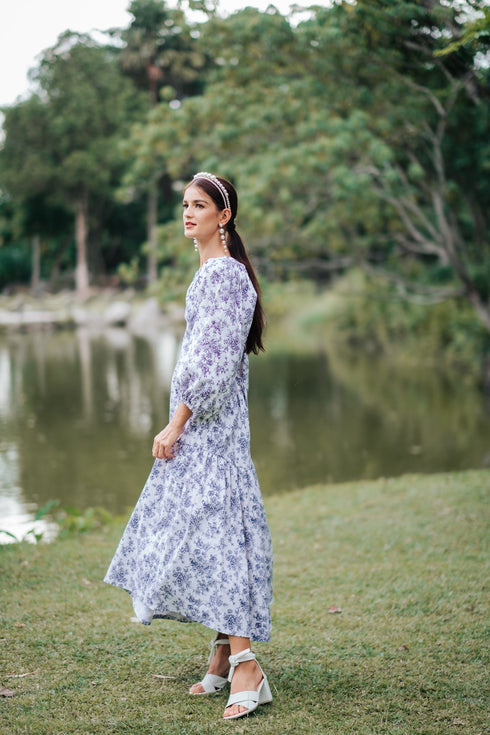 GET SPOTTED SHOP STOCKS Jenny Blue Porcelain: Diana Backless Floral