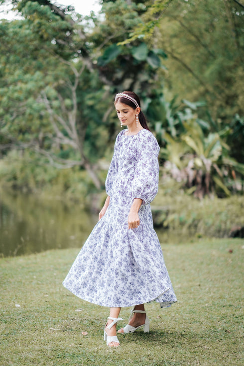 GET SPOTTED SHOP STOCKS Jenny Blue Porcelain: Diana Backless Floral