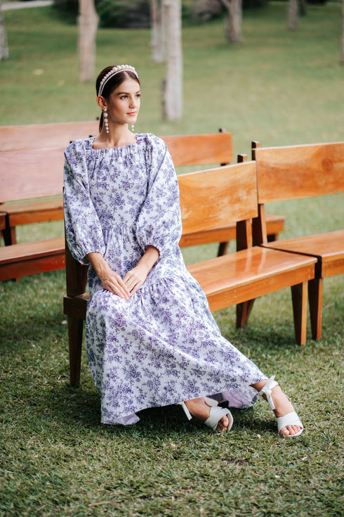 GET SPOTTED SHOP STOCKS Jenny Blue Porcelain: Diana Backless Floral