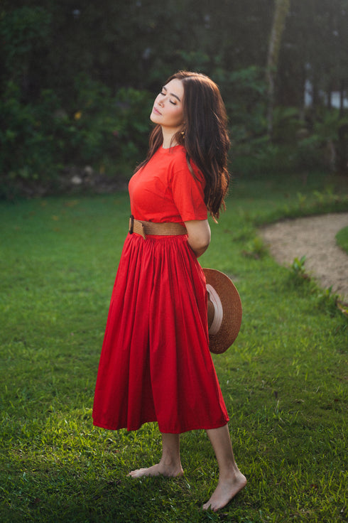 Bela Padilla x Get Spotted: Diane Tshirt Maxi Dress