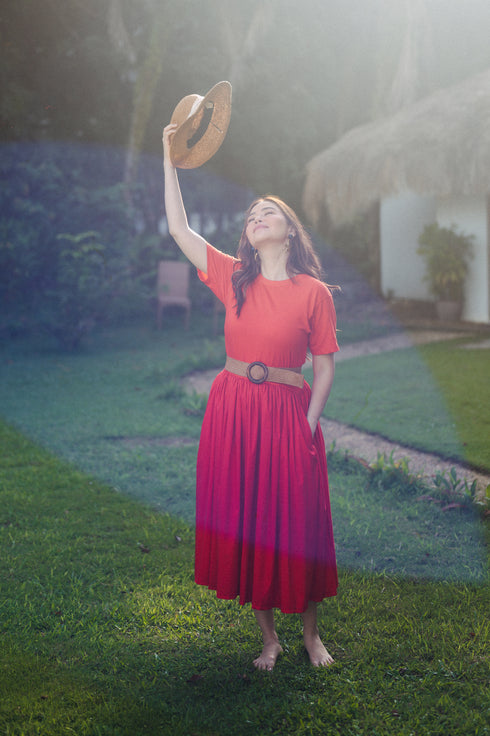 Bela Padilla x Get Spotted: Diane Tshirt Maxi Dress