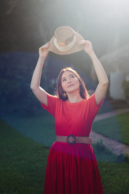 Bela Padilla x Get Spotted: Diane Tshirt Maxi Dress