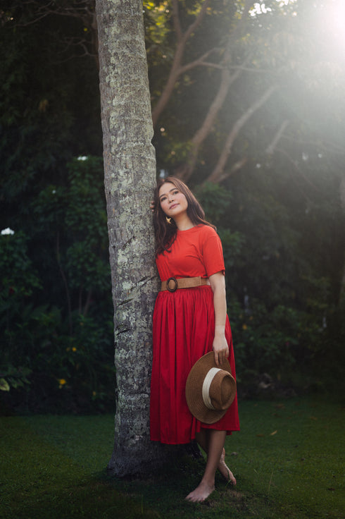 Bela Padilla x Get Spotted: Diane Tshirt Maxi Dress