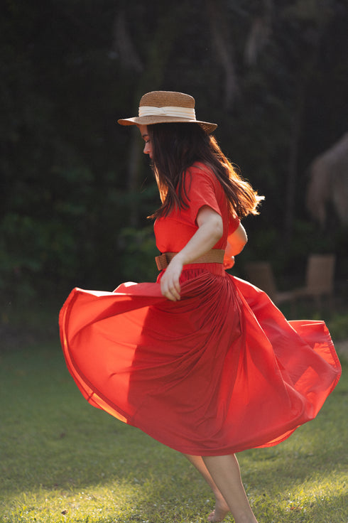 Bela Padilla x Get Spotted: Diane Tshirt Maxi Dress