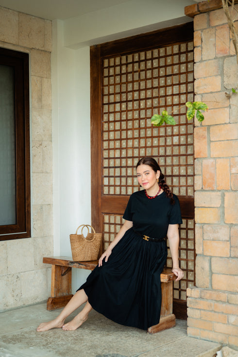 Bela Padilla x Get Spotted: Diane Tshirt Maxi Dress