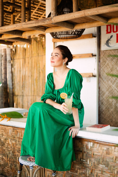 Bela Padilla x Get Spotted: Carmen Maxi Dress