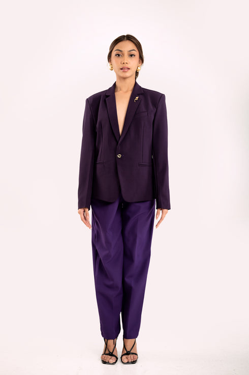 Metropolitan Series: Suit in Purple